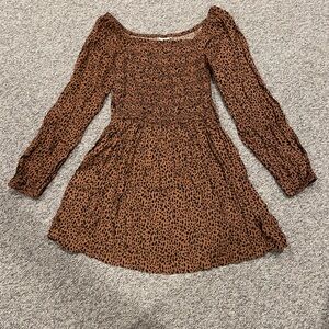 Gap Cheetah Print Dress